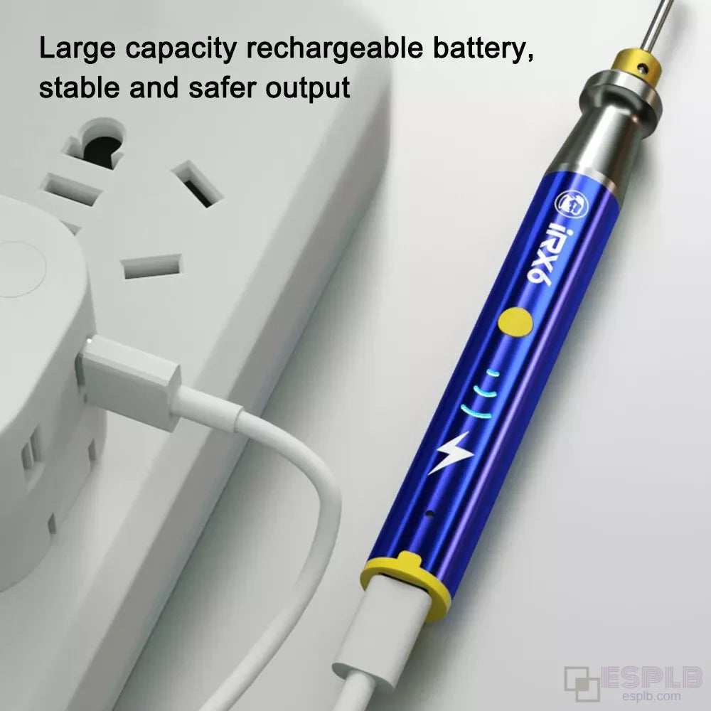Original Mechanic IRX6 Mini IC Pen Grinder Carving PCB Rework Trace Repair Electric Grinding Engraving Pen for Phone Chip