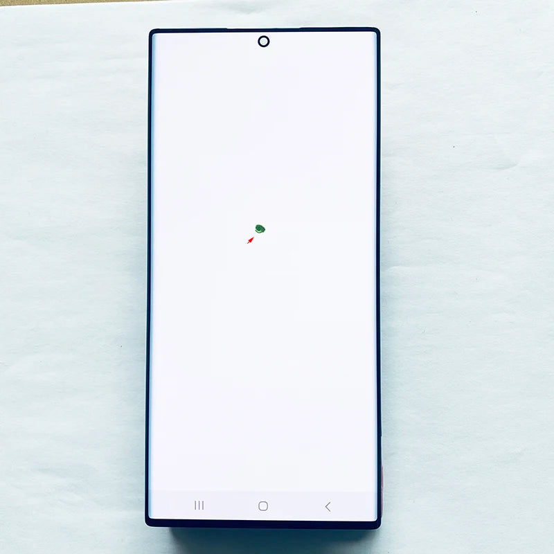 Pantalla 6.8" Super AMOLED con Marco y Digitalizador Táctil para Samsung S22 Ultra (S22U/S908B/S908U) (Con Defecto Estético)