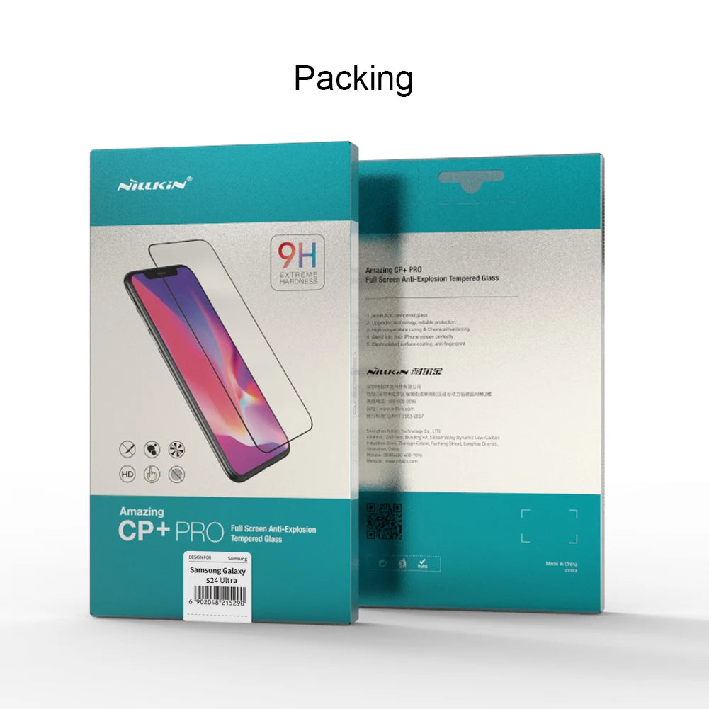 Protector Pantalla Cristal Templado CP+ PRO para Samsung Galaxy S20 FE/S21/S22/S23/S24 Ultra/Plus (Nillkin) (Nota: Mantuve marca por si es relevante)