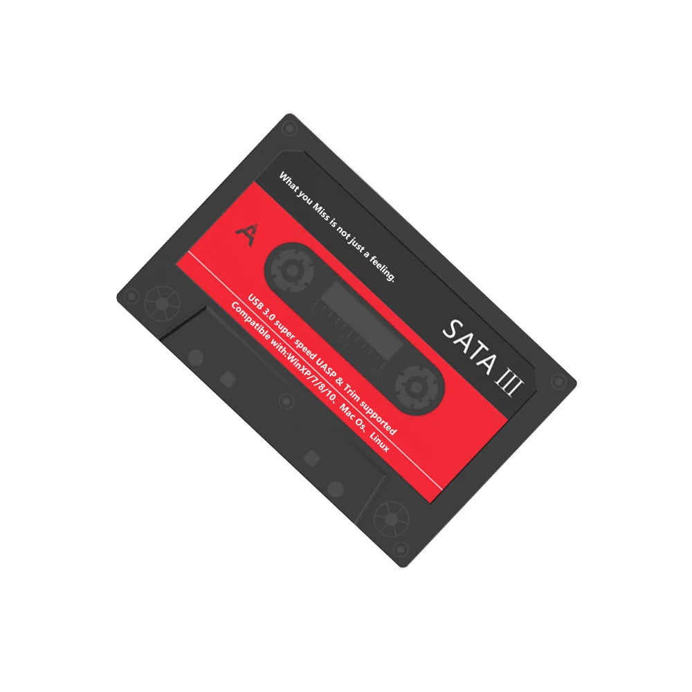 Carcasa Externa UTHAI T46 USB 3.0 SATA (5Gbps, UASP) para Disco Duro HDD/SSD 2.5" Cinta para PC/Notebook