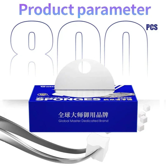 Esponja Limpieza Nano Mechanic NC800 (Sin Residuos) para Pantalla Teléfono/PCB/Vidrio Trasero/Cámara/Flux Soldadura