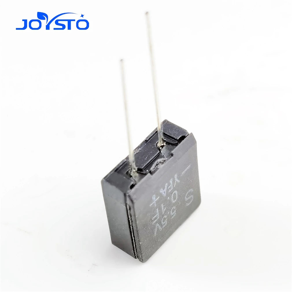 Supercapacitor Farad Bloque Recto 0.1F 5.5V / 0.15F 4.5V 11.5x11.5x5.5mm - Lote 5 Piezas