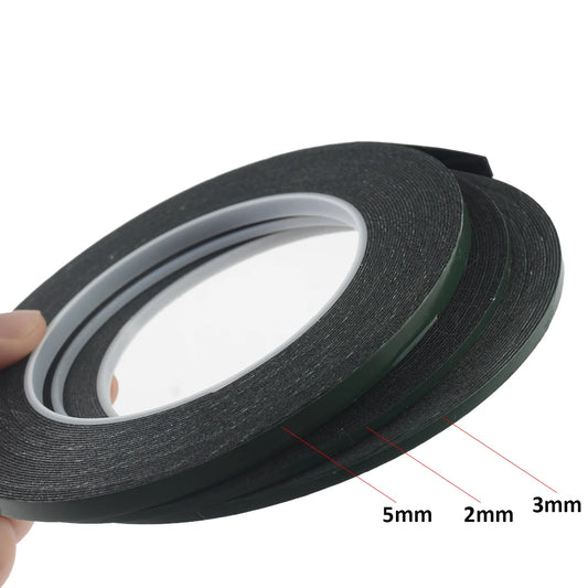 Cinta Espuma Adhesiva Doble Cara para Reparación Pantalla LCD Curva/Carcasa Vidrio Trasero Teléfono Móvil Samsung/Xiaomi/Huawei (2 Unidades)