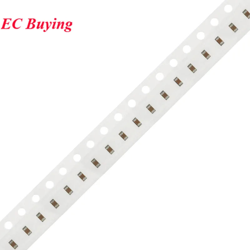 Capacitor Cerámico Multicapa Chip SMD 0603 (0.1pF-22uF) - Pack 100 Unidades (Valores Surtidos)