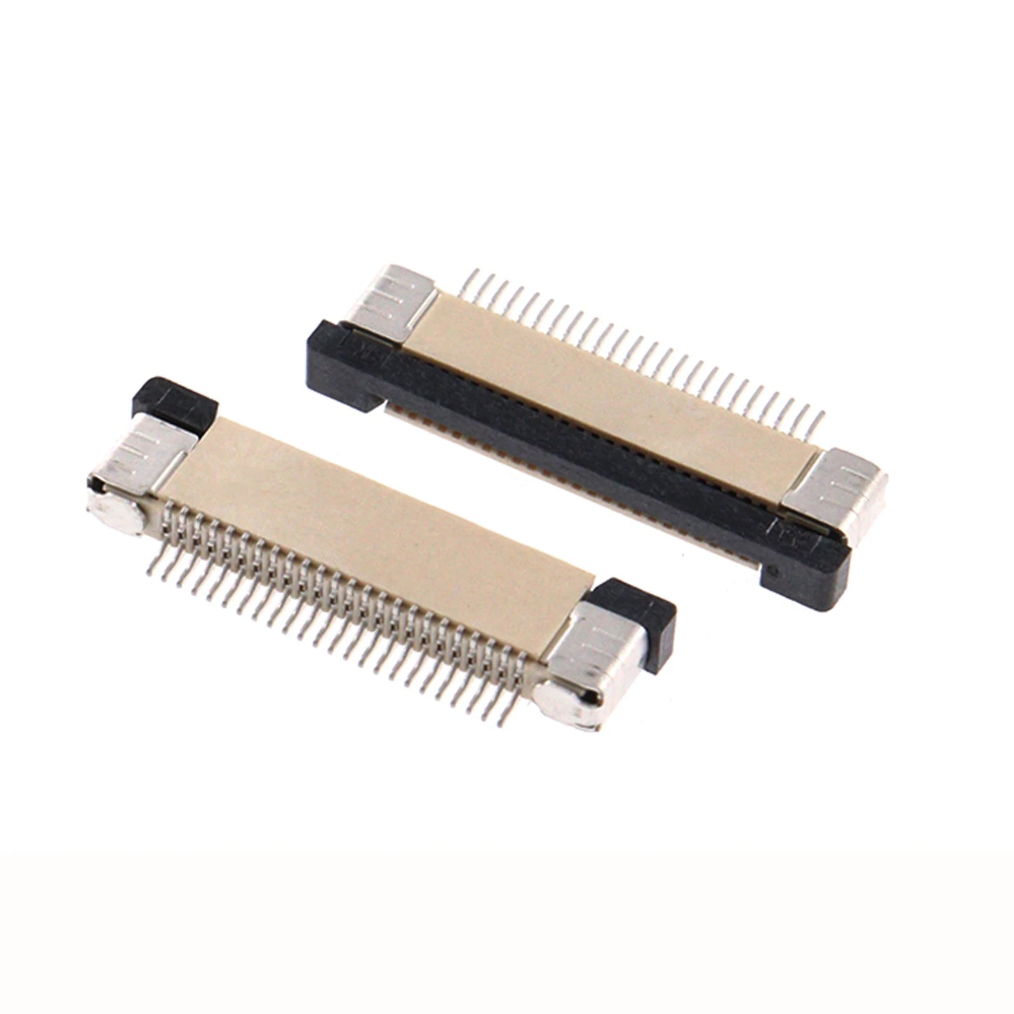 10pcs 0.5mm Pitch FPC Flat Flexible Cable FFC Connector 4P 5 6 8 9 10 12 14 16 20 22 24 30 32 34 40 45 50 60 Pin Top Contact SMT