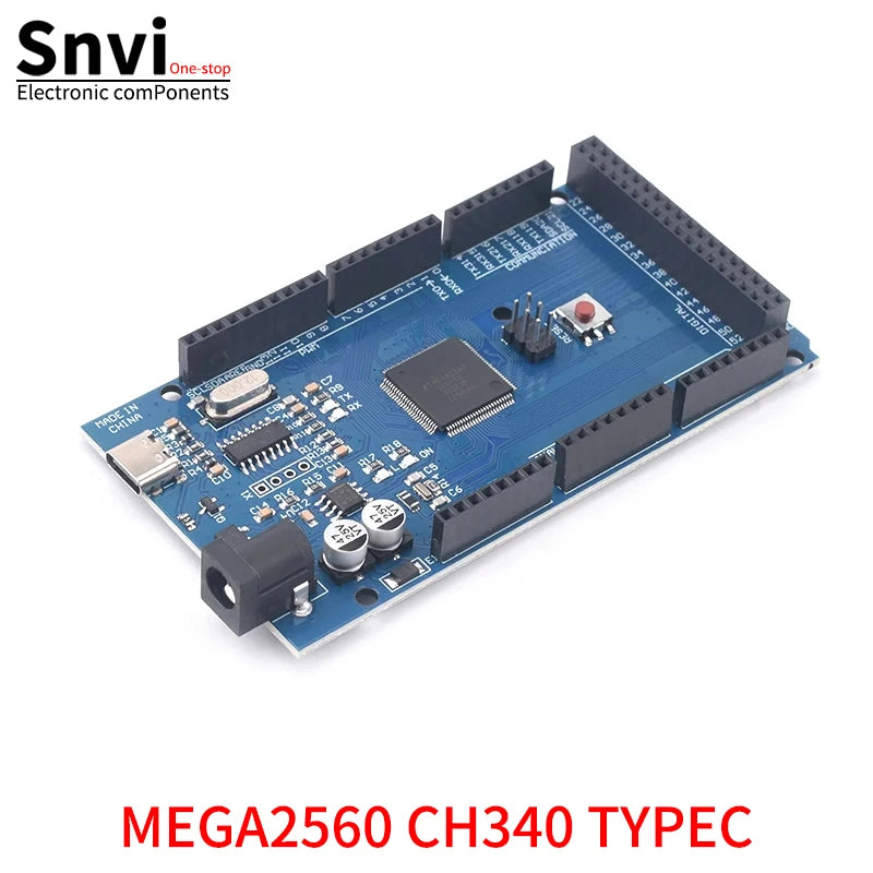 Placa Desarrollo MEGA2560 R3 (ATmega2560-16AU, CH340G) AVR USB / MEGA2560 PRO para Placa Expansión Arduino DIY Kit
