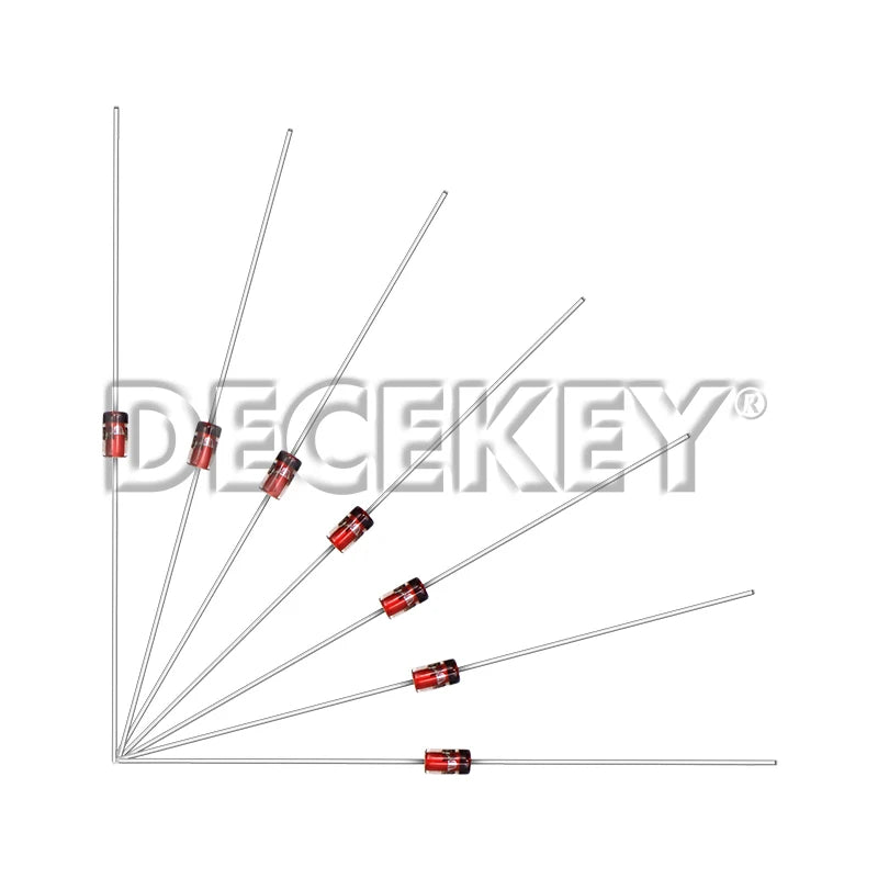 Kit Surtido Diodo Zener 1W (DO-41, 3V-30V, 15 Valores x 10pcs = 150 Unidades) Componente DIY
