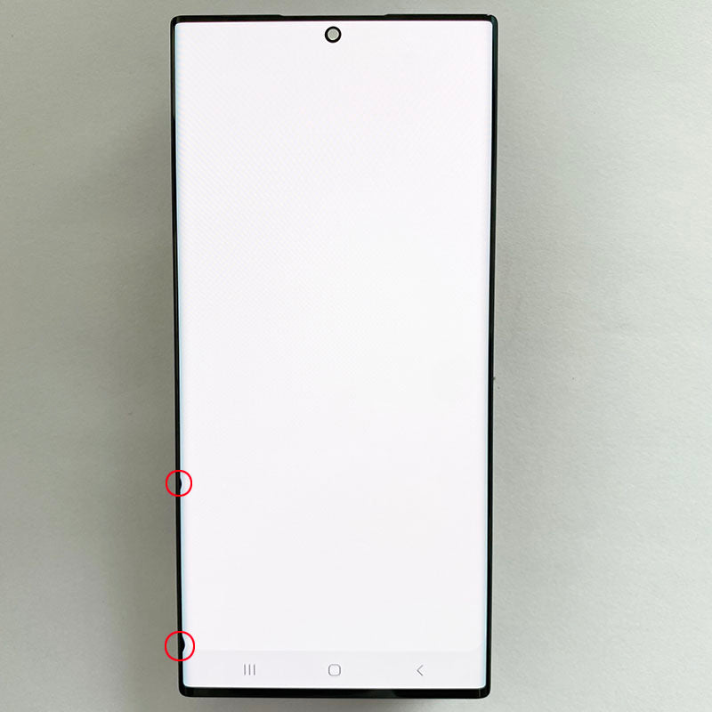 Pantalla 6.8" Super AMOLED con Marco y Digitalizador Táctil para Samsung S22 Ultra (S22U/S908B/S908U) (Con Defecto Estético)