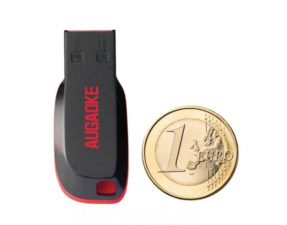 Memoria USB Flash Drive AUGAOKE (32GB/64GB/128GB) Alta Velocidad USB 2.0 / Tipo C Pen Drive para PC