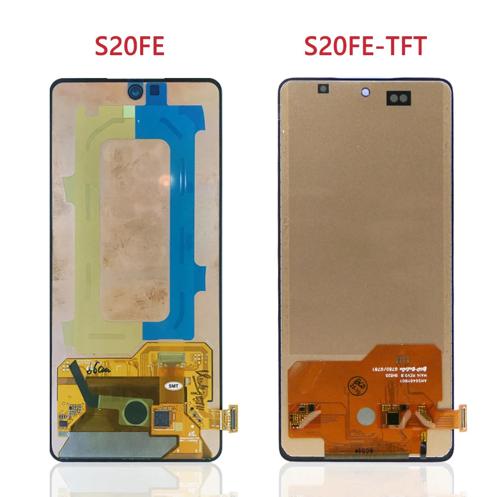Repuesto de Pantalla LCD para Samsung Galaxy S20 FE (Probado, Digitalizador Táctil)