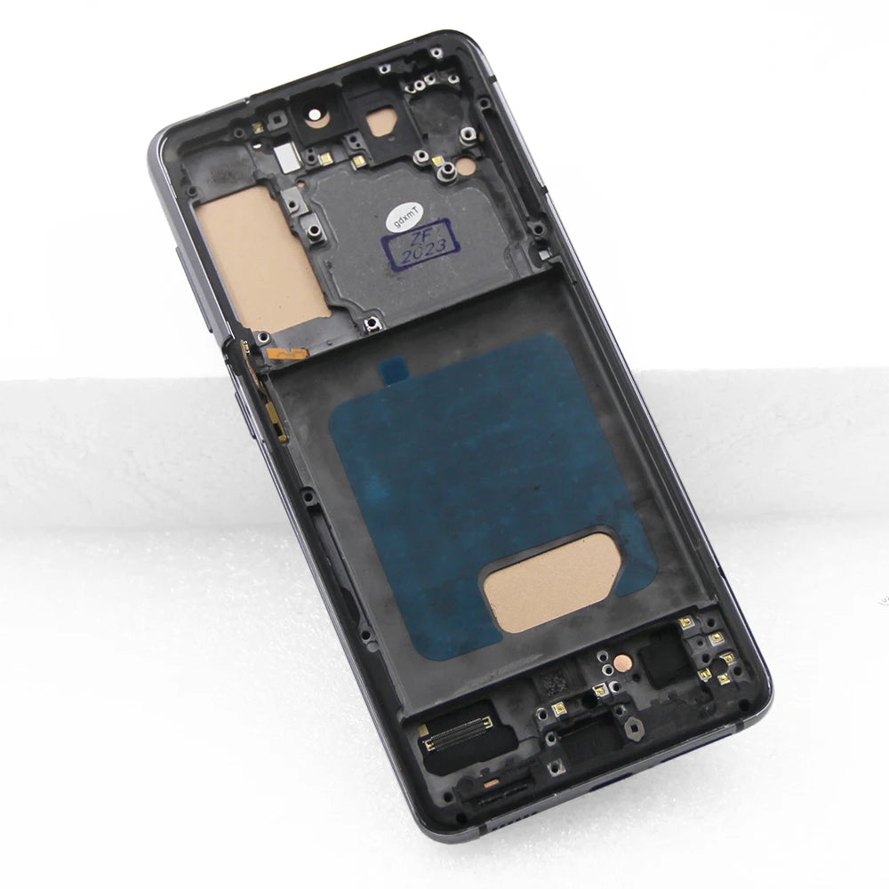 Pantalla LCD S21 probada para Samsung S21 5G G991 G991B G991W G991U, montaje de digitalizador con pantalla táctil de repuesto
