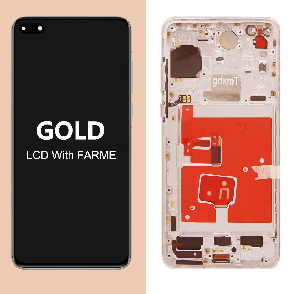 For HUAWEI 6.1''P40 Tested ANA-AN00 ANA-TN00 ANA-NX9 ANA-LX4 LCD Display Touch Screen Digitizer Assembly Replacement