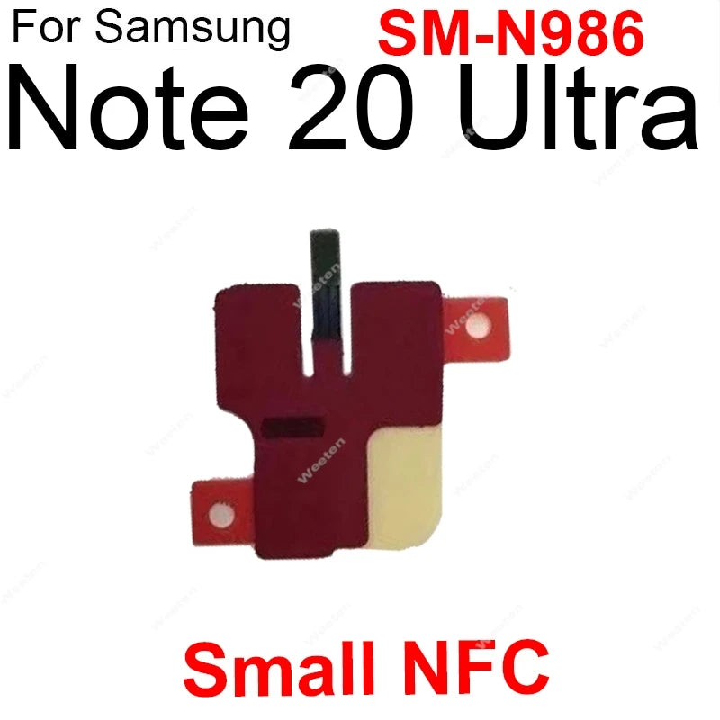Panel Carga Inalámbrica con Bobina, Chip NFC y Flex para Samsung Note 8/9/10 Plus/20 Ultra 4G/5G (Repuesto)