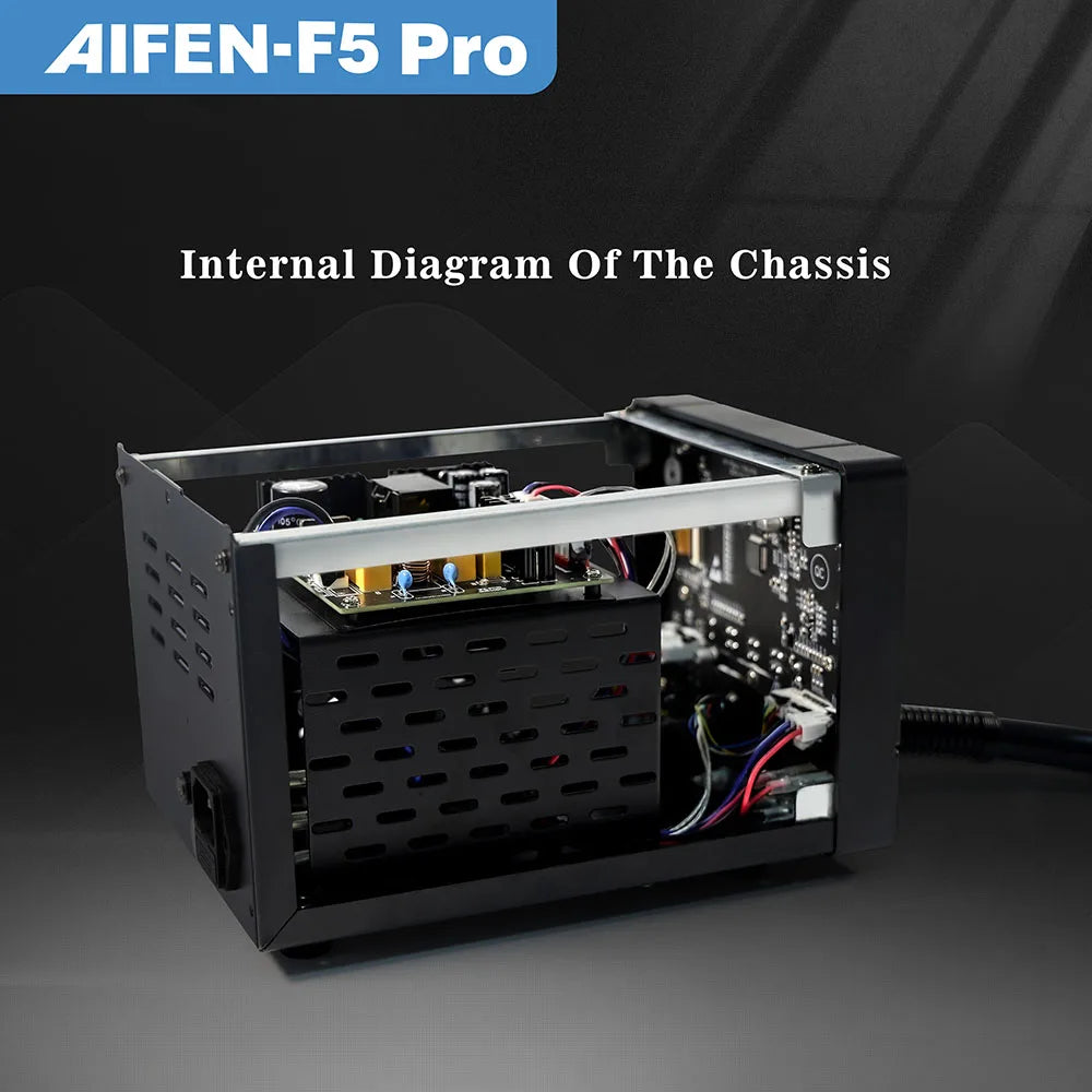 AIFEN F5PRO 1000W Hot Air Rework Station Industrial-Grade Hot AirAI Gun Electronics Soldering Station BGA SMD PCB Heat Gun Tools