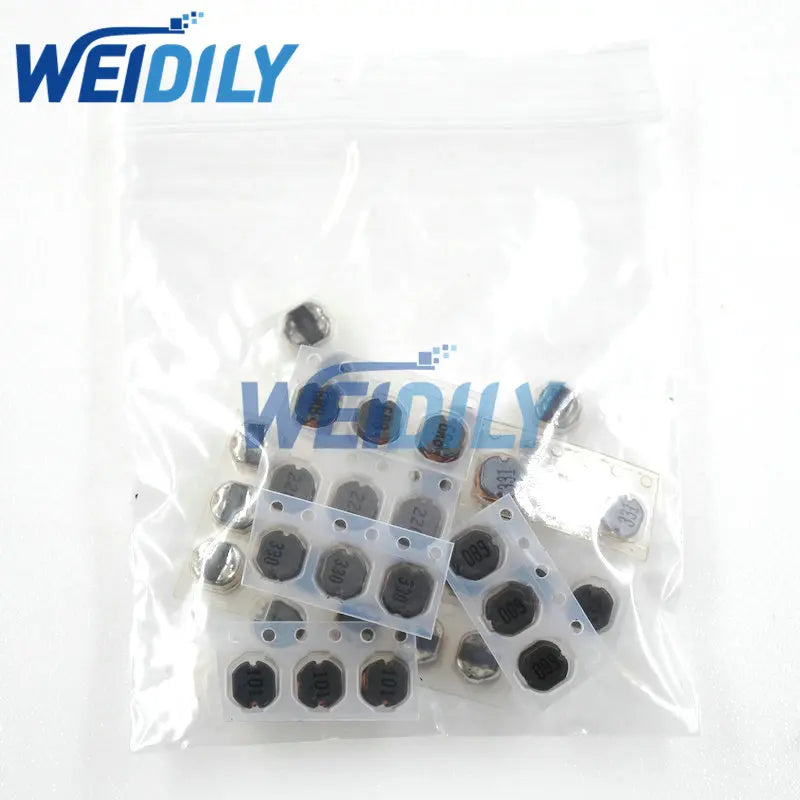 Kit Surtido Inductores Potencia SMD (CD32/CD43/CD54/CD75) - Varios Valores (2.2uH-470uH) - 26/39/50/65 Piezas