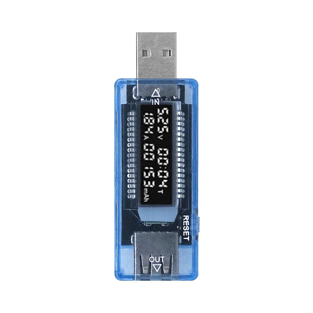 Tester USB Medidor Capacidad Corriente Voltaje Detector Carga Power Bank Prueba Batería