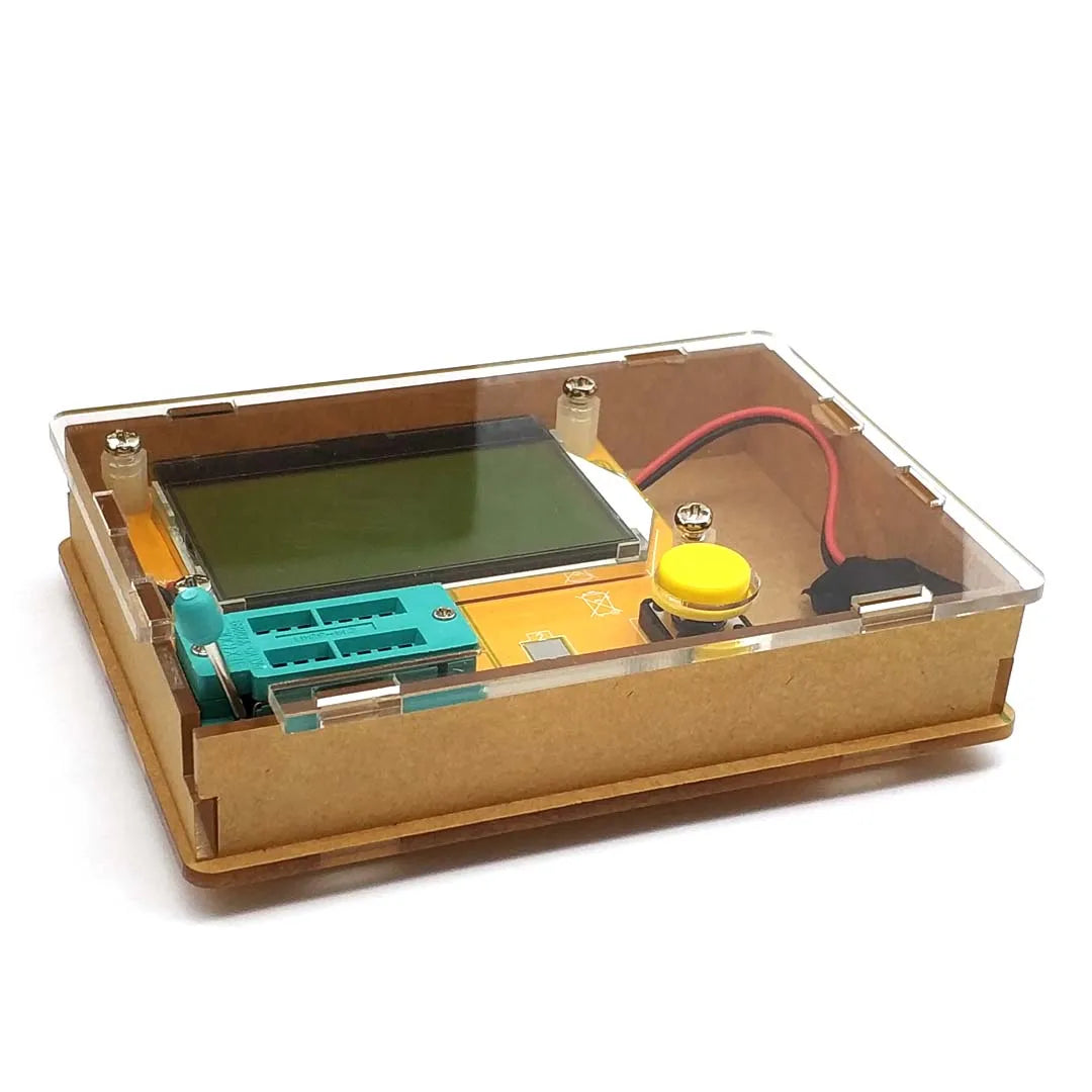 Tester Transistor ESR-Meter Mega328 Digital V2.68 (ESR-T4) - Medidor Diodo, Triodo, Capacitancia, MOS/PNP/NPN/LCR (Pantalla LCD 12864)