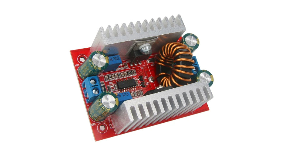 Módulo Convertidor Boost DC-DC 400W 15A Step-Up Corriente Constante Driver LED 8.5-50V a 10-60V