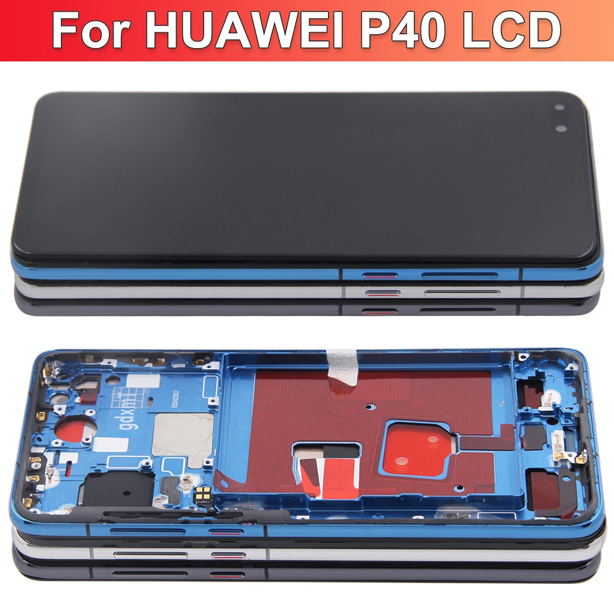 For HUAWEI 6.1''P40 Tested ANA-AN00 ANA-TN00 ANA-NX9 ANA-LX4 LCD Display Touch Screen Digitizer Assembly Replacement