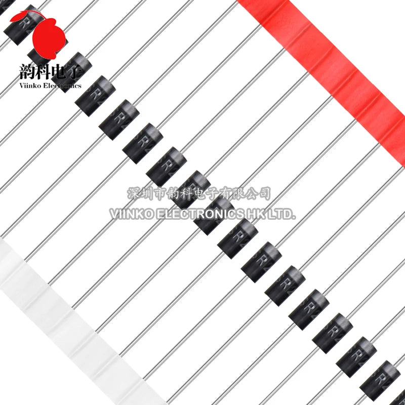 Diodo Schottky THT - Varios Tipos (SR160 a SR5200) - Lote 20 Piezas