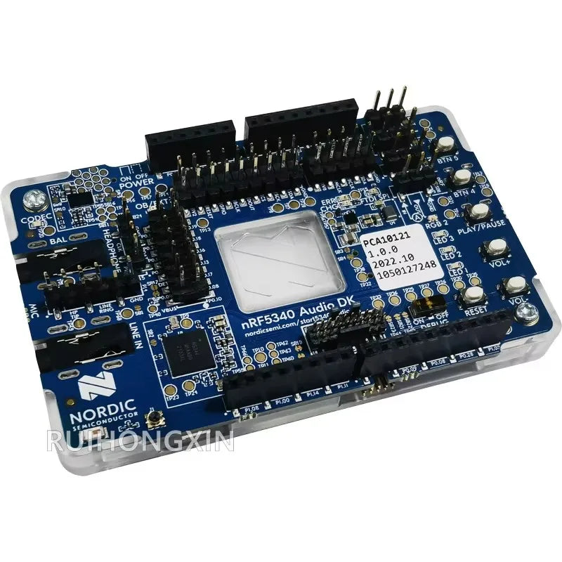 Kit Desarrollo Audio Bluetooth LE NRF5340 DK con DSP CS47L63 y PMIC NPM1100 Nordic
