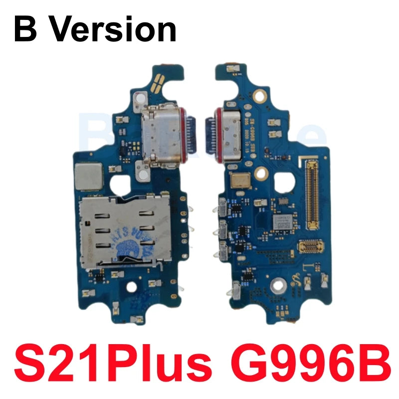 Cable Flex Conector Placa Puerto Carga USB para Samsung Galaxy S21/S21+/S21 Ultra/S22 Plus (G991B/G996U/G998B/S901B/S908U)