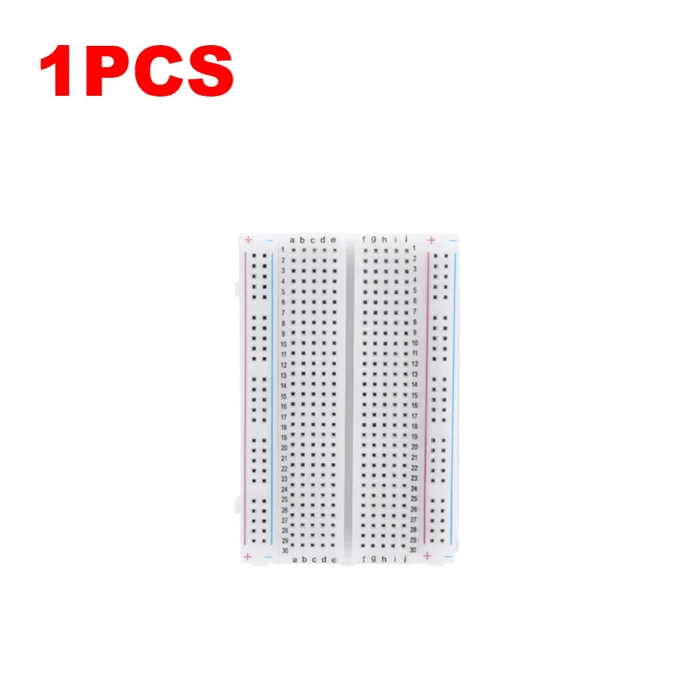 1-10pcs 400 Tie Points Solderless PCB Breadboard Mini Universal Test Protoboard DIY Bread Board for Bus Test Circuit Board