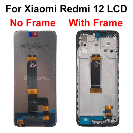 AAA+ IPS For Xiaomi Redmi 12C 22120RN86G 12 LCD 14R 14C Display Touch Screen Digitizer Replace For Redmi 13C LCD 13 Display