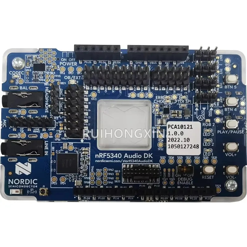 Kit Desarrollo Audio Bluetooth LE NRF5340 DK con DSP CS47L63 y PMIC NPM1100 Nordic