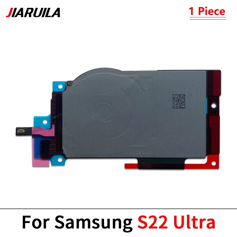 Bobina Carga Inalámbrica con Módulo NFC y Flex para Samsung Galaxy S20/S21/S22/S23 FE/Plus/Ultra (Repuesto)