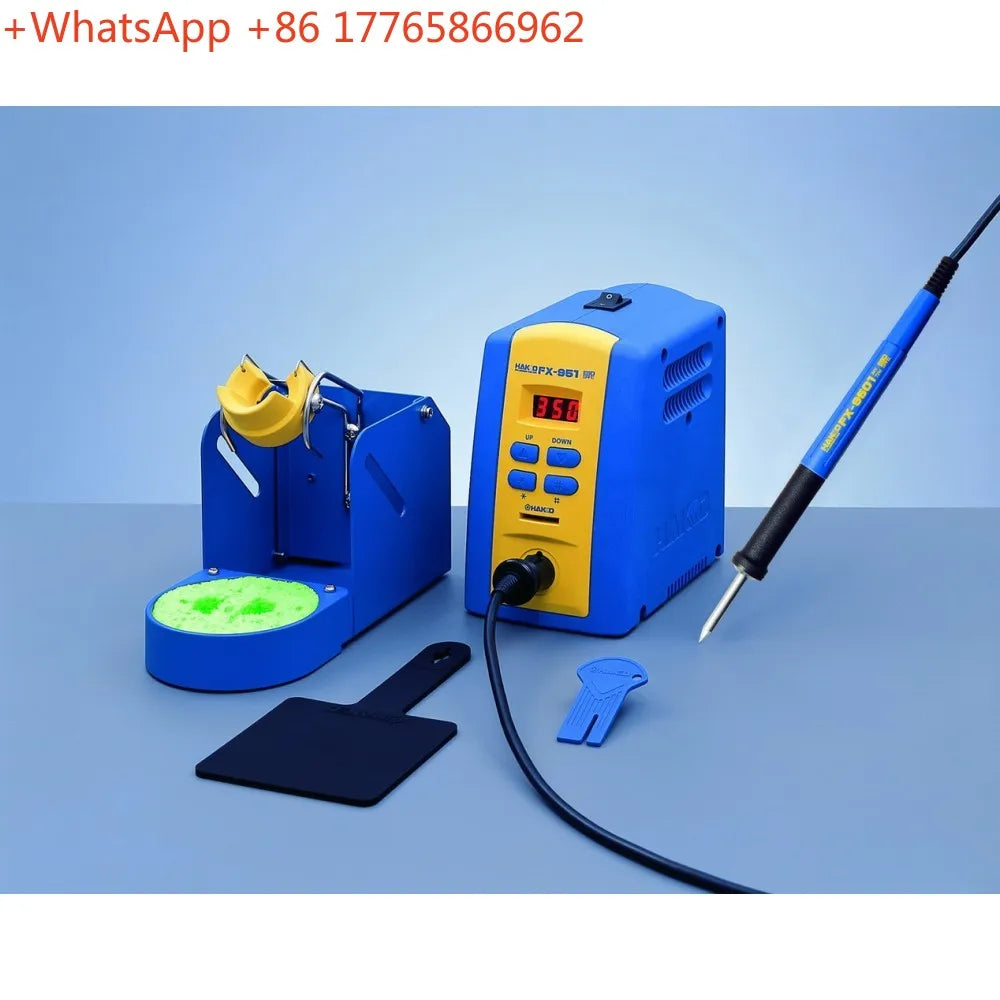 HAKKO FX951 Digital Soldering Station 100% Original 220v ESD Safe Electronic Welding Iron Lead-Free PCB Repair Tool