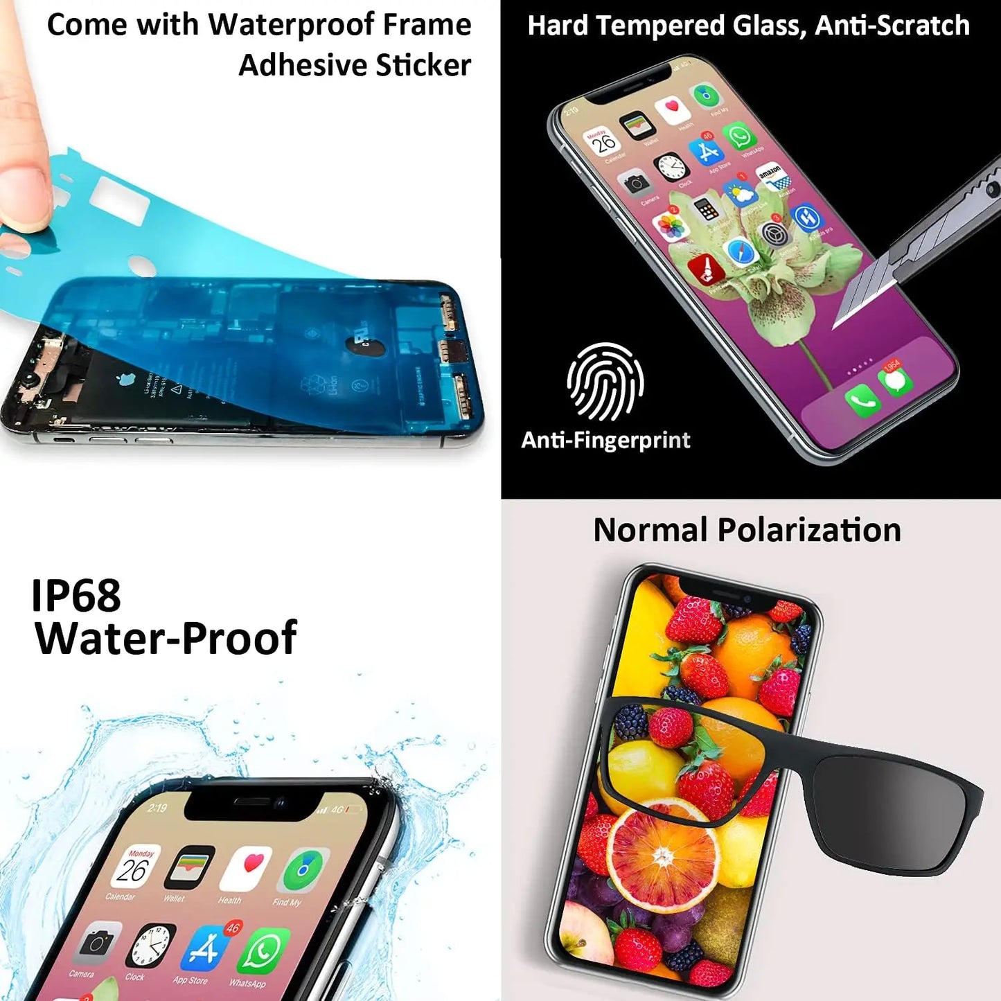 Pantalla OLED con Digitalizador Táctil para iPhone 11 (Reemplazo LCD)