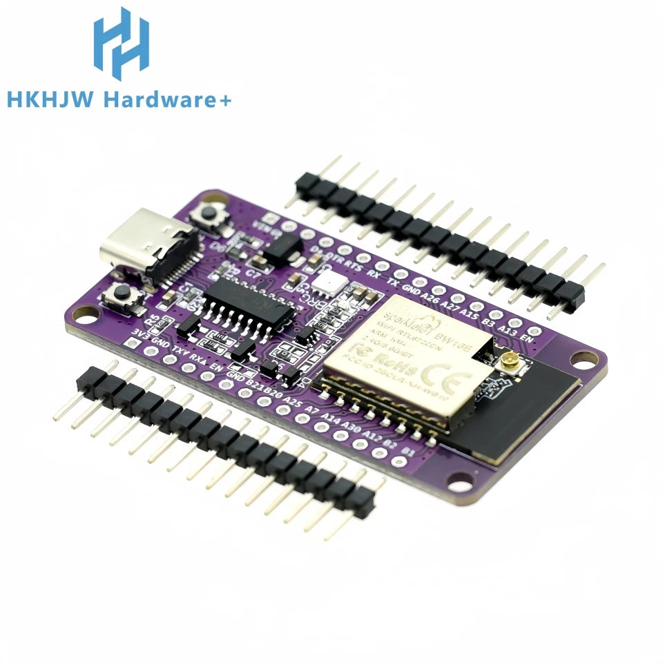 Placa Desarrollo NICEMCU BW16 (Módulo RTL8720DN WiFi Doble Banda + Bluetooth BLE) Soporta Arduino