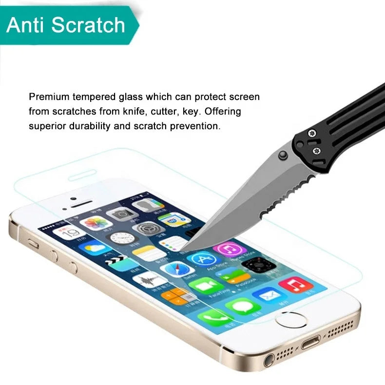 Protector Pantalla Cristal Templado para iPhone 6/6s/7/8 Plus / SE 2020/2022 (Pack 3 Unidades)
