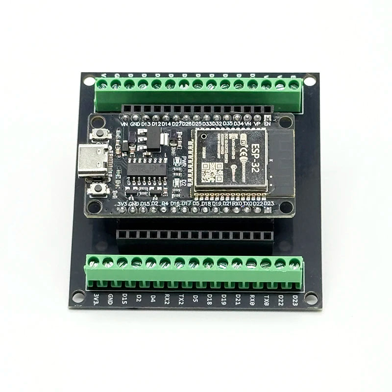 Placa Expansión ESP32-DevKitC-32 (ESP-WROOM-32/32U) (CH340C, 30 Pines) WiFi + Bluetooth Doble Núcleo Bajo Consumo