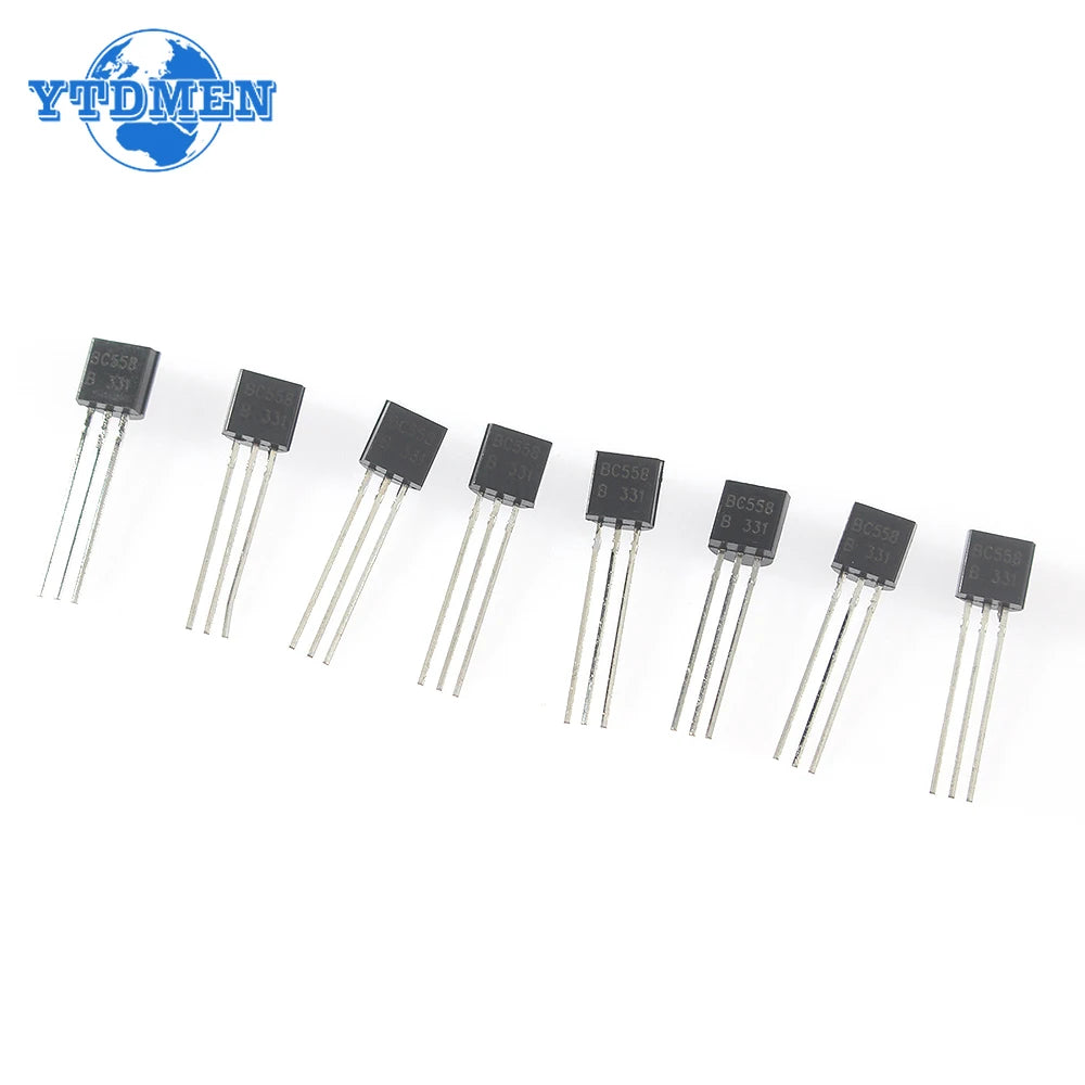 Kit Surtido Transistores TO-92 en Caja (BC547/BC327/BC337/2N2222/3906/C945, PNP/NPN) Set Electrónico (200/480/840 Piezas)