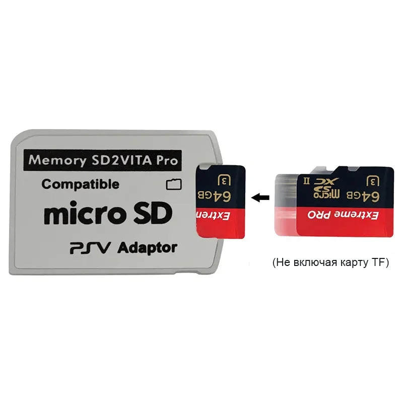Adaptador Tarjeta Memoria DATA FROG SD2VITA 6.0 para PS Vita (Sistema 3.60, Micro TF)
