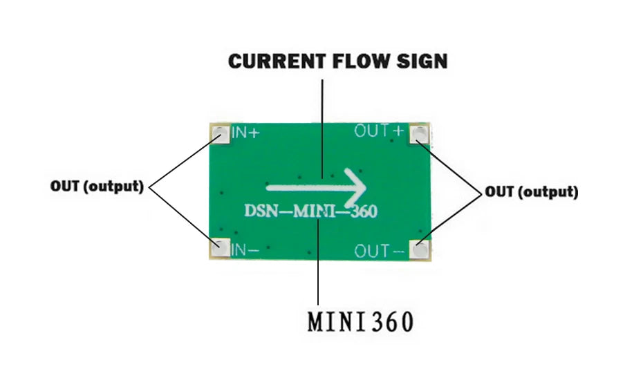 Lote 1/5/10 Pcs Mini Convertidor Step-Down DC-DC 3A 5V-23V a 3.3V/6V/9V/12V 340KHz