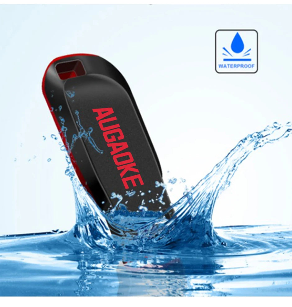 Memoria USB Flash Drive AUGAOKE (32GB/64GB/128GB) Alta Velocidad USB 2.0 / Tipo C Pen Drive para PC
