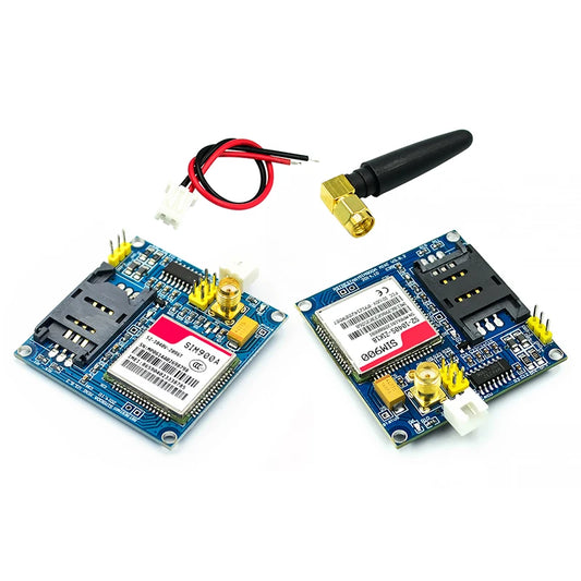 Kit Placa Módulo Transmisión Datos Inalámbrica GSM/GPRS SIM900A / SIM900 Mini V4.0 con Antena (C83)
