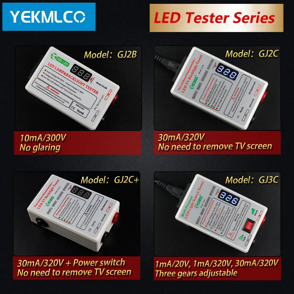 Tester LED y Backlight TV (0-320V) - Herramienta Reparación Pantallas Sin Desmontar