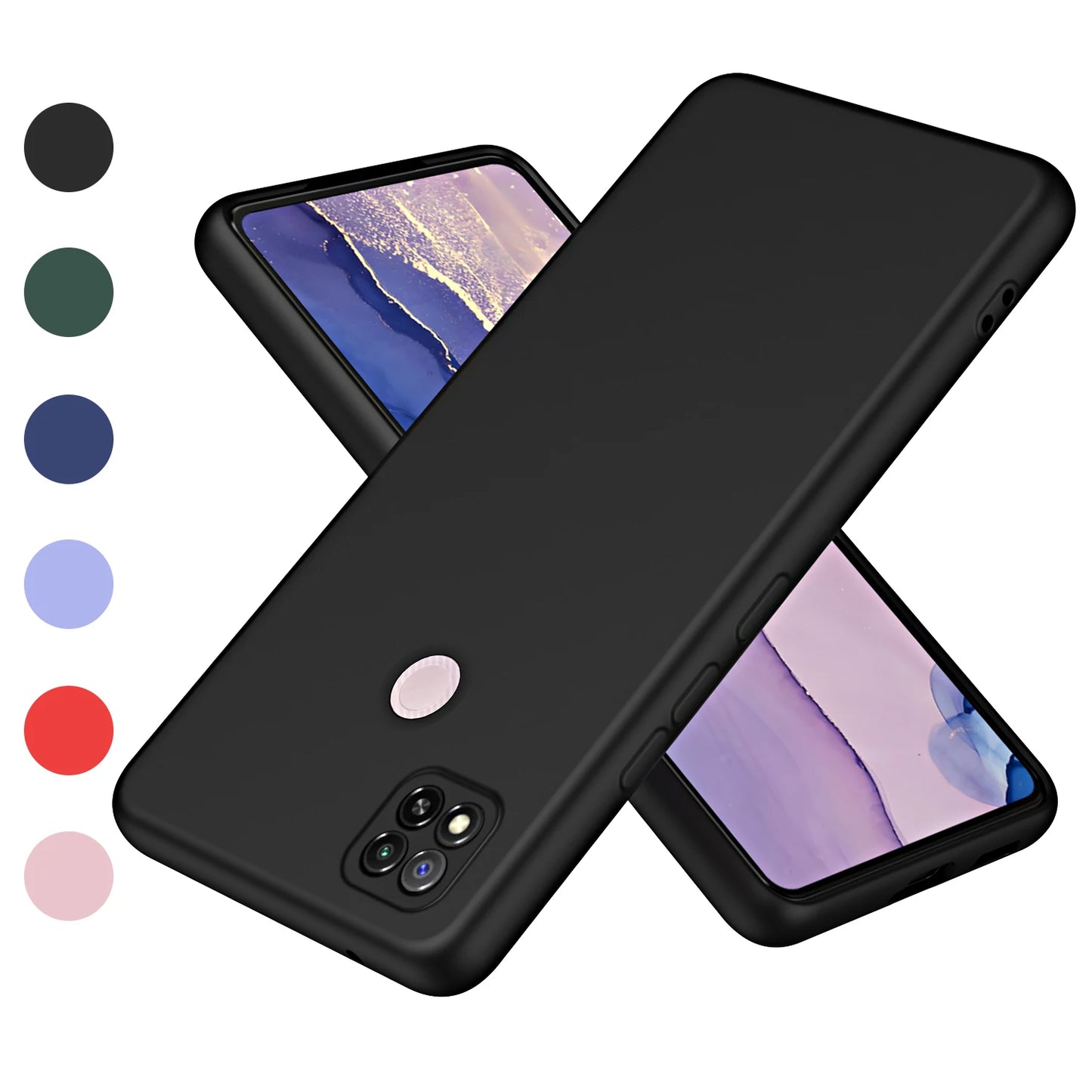 Funda Carcasa Silicona Líquida Suave Lujo para Xiaomi Redmi 9C NFC (Protección Cámara)