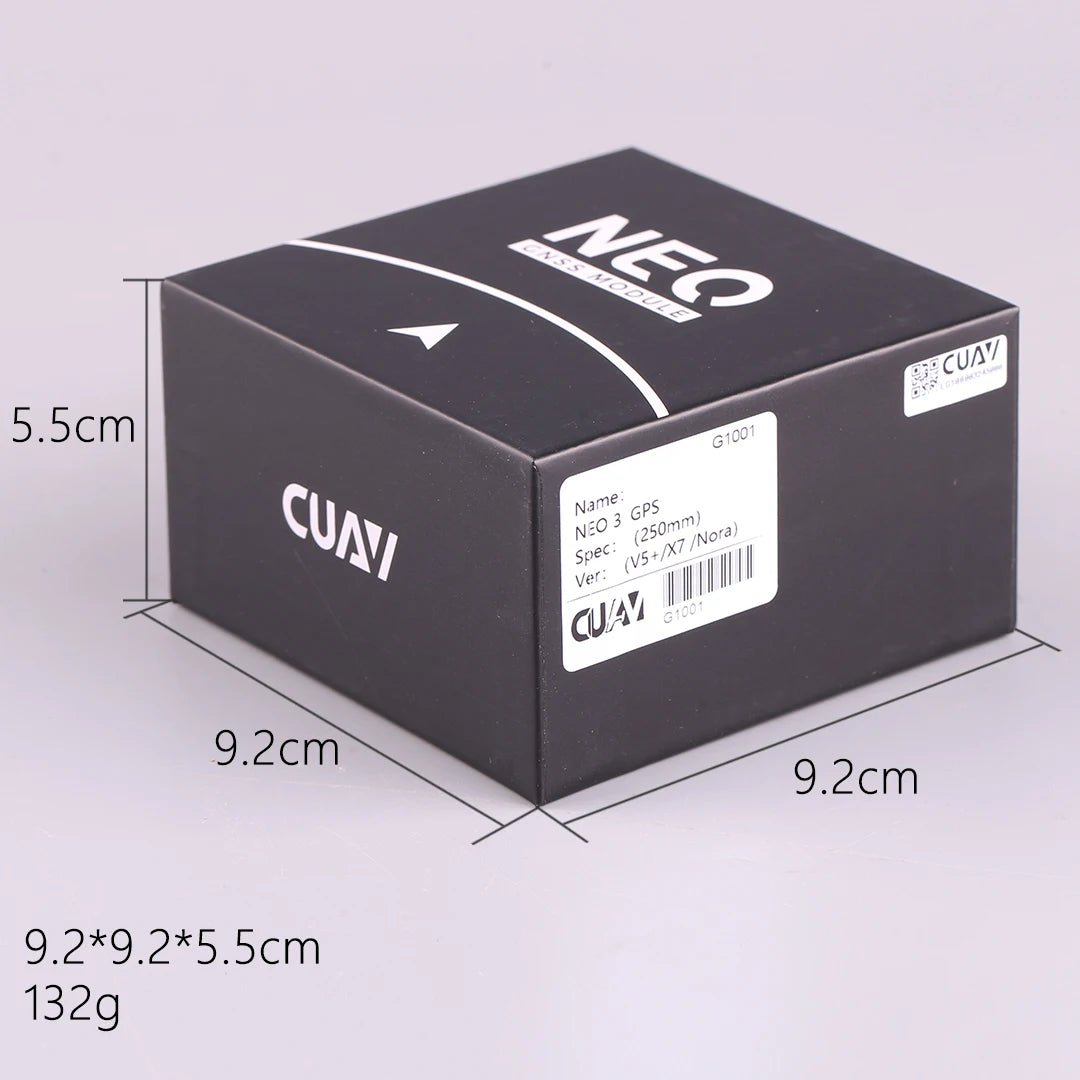 Módulo GNSS GPS CUAV NEO 3 (U-blox M9N) con Compás para Pixhawk (Soporta Ardupilot/PX4 Navegación UAV)