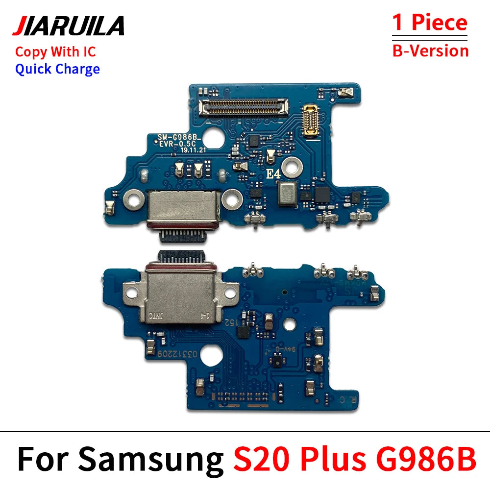 Cable Flex Conexión Placa Principal a Puerto Carga (Dock) para Samsung S20 FE 4G/S20+/S20 Ultra/S21 (Modelos G780/G98x/G991B)