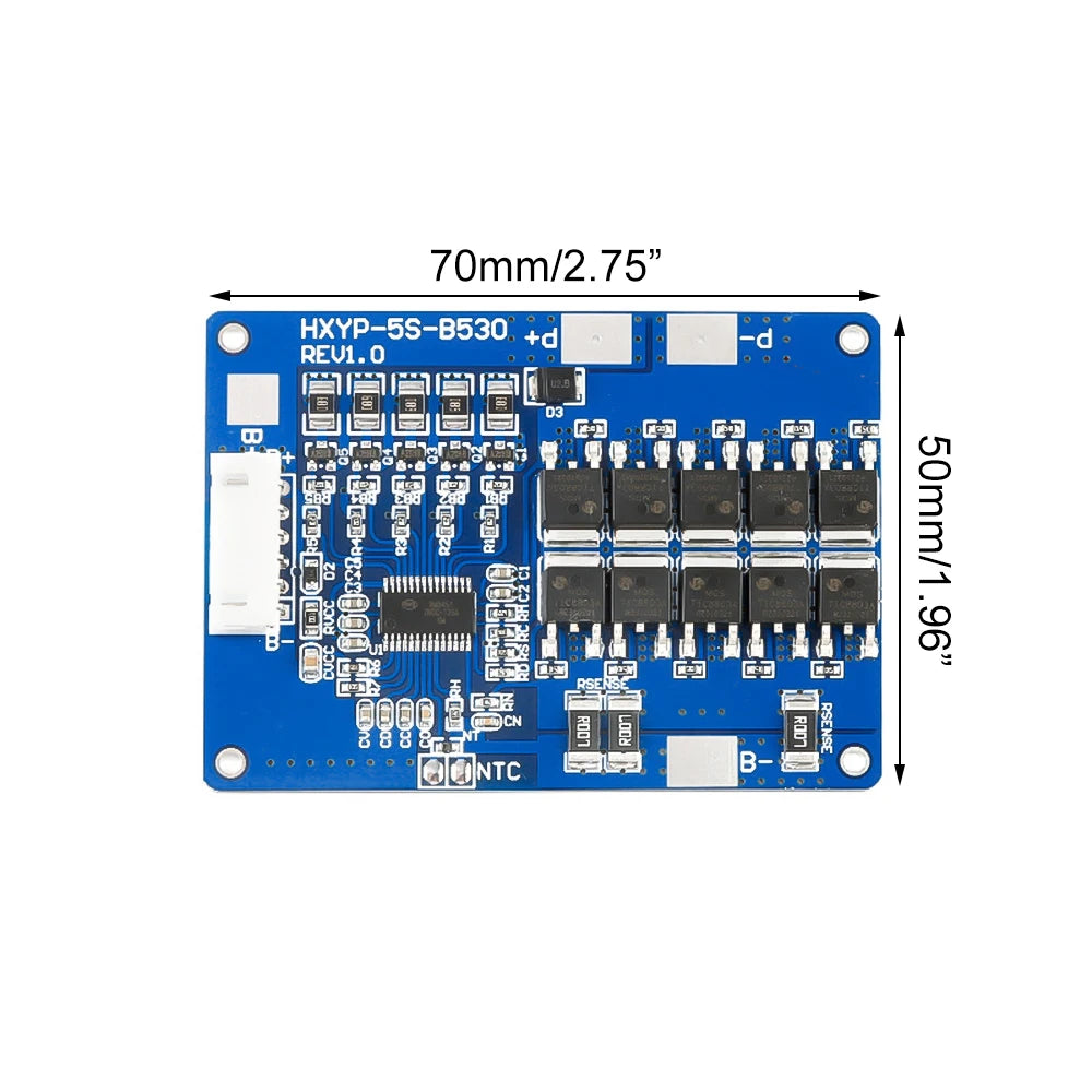BMS 5S 30A Li-ion Lithium Battery 18650 Charger Protection PCB Board 18V 21V Cell Protection Circuit For Drill Motor Lipo Cell