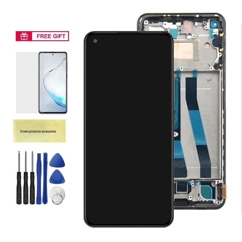 Pantalla LCD 6.55" con Marco y Digitalizador Táctil para Xiaomi Mi 11 Lite 5G NE (2109119DG) (Ensamblaje)