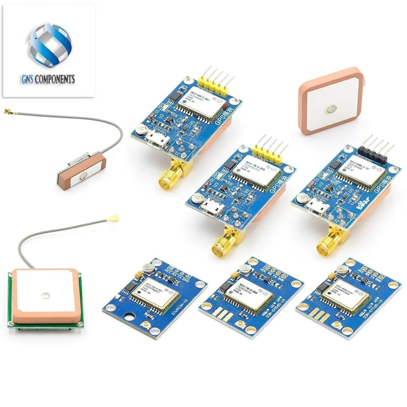 Módulo GPS NEO-6M / NEO-7M / NEO-8M (Micro USB) para Posicionamiento Satelital Arduino/STM32/C51