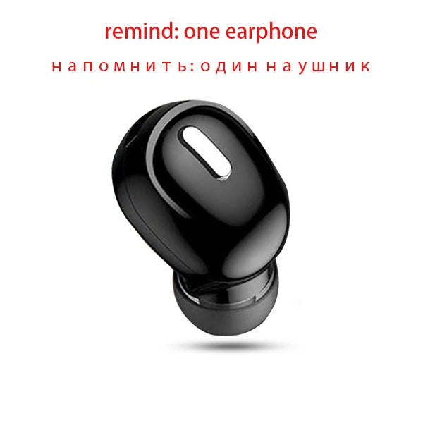 Auricular Inalámbrico X9 Bluetooth 5.0 con Micrófono (Single In-Ear Deportivo, Sonido Estéreo) para Xiaomi/Huawei