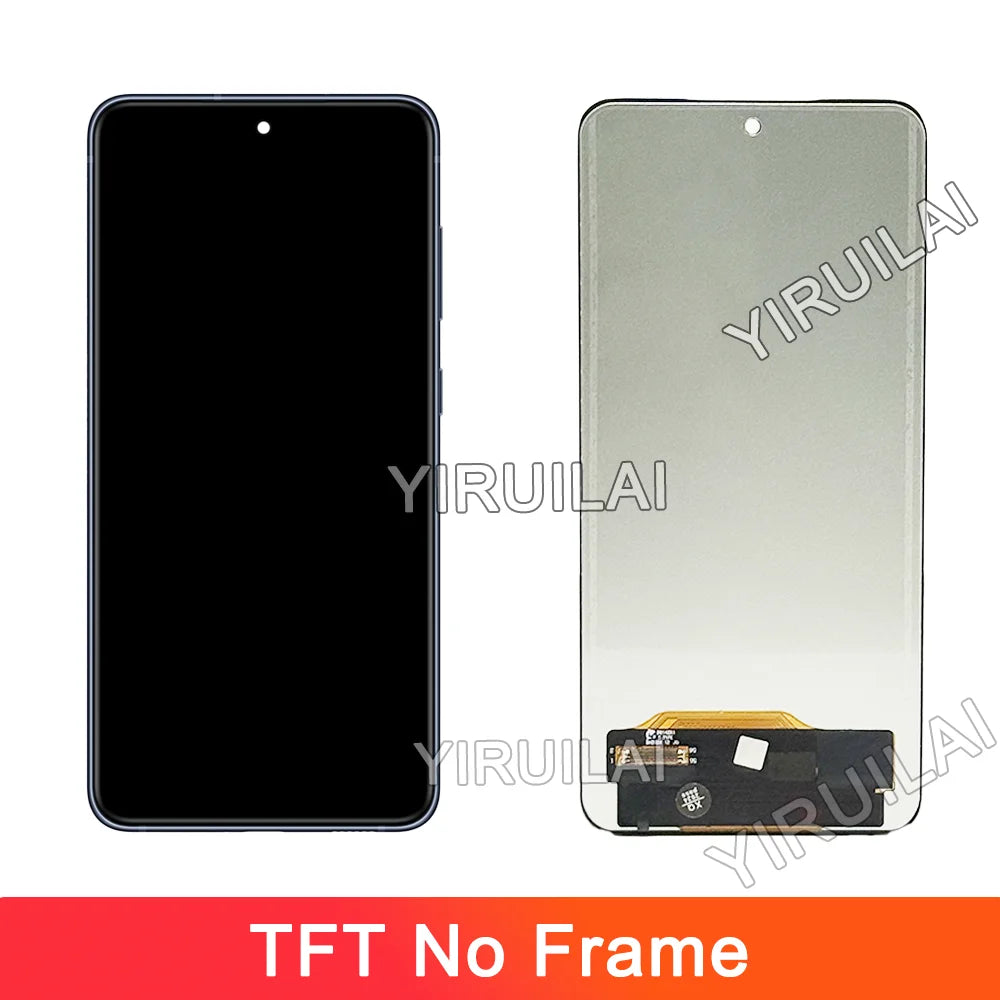 AMOLED para Samsung Galaxy S21FE 5G G990B G990U pantalla LCD Digitalizador de pantalla táctil con marco para Samsung S21 FE LCD