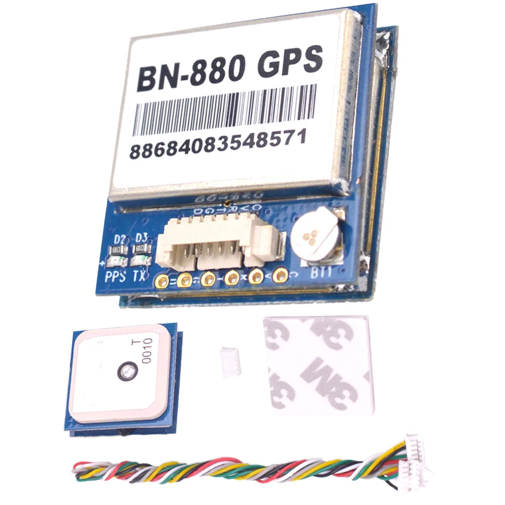 Módulo GPS BN-880 Dual con Compás para Controladora Vuelo APM 2.6/2.8 / Pixhawk PIX 2.4.7/2.4.8